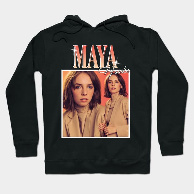 Maya Hawke Hoodie by TeesBySilvia